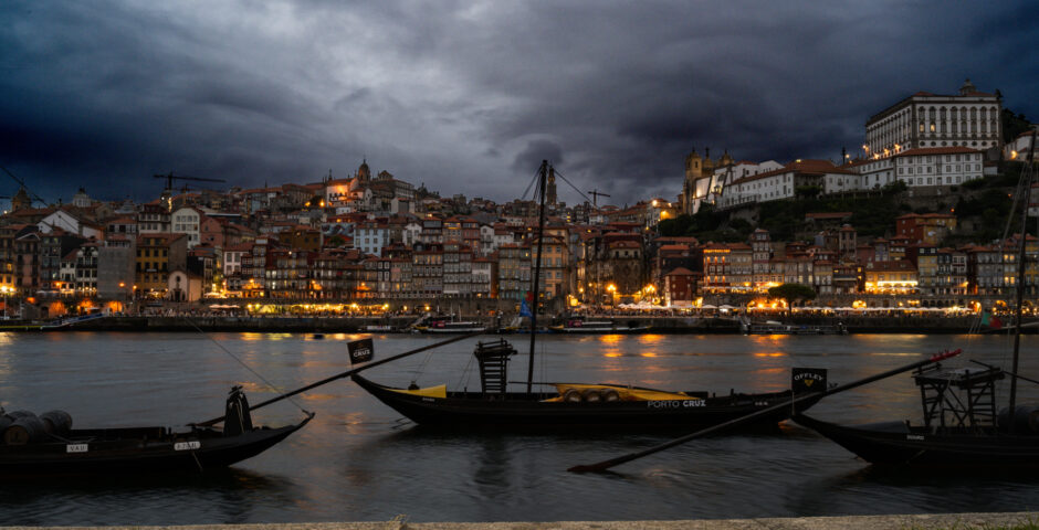 Porto night time
